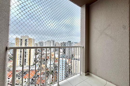 Varanda de apartamento para alugar com 2 quartos, 42m² em Vila Guarani (zona Sul), São Paulo