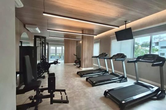 Área comum - Academia de apartamento para alugar com 2 quartos, 42m² em Vila Guarani (zona Sul), São Paulo