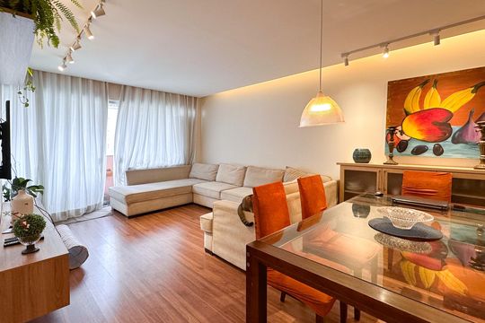 Sala de apartamento à venda com 4 quartos, 120m² em Centro, São Bernardo do Campo