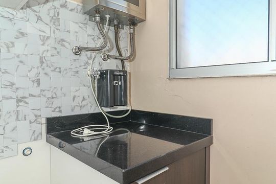 Área de Serviço de apartamento à venda com 2 quartos, 52m² em Santa Fe, Porto Alegre