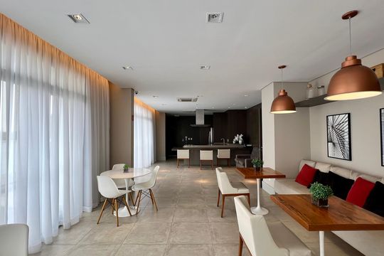 Salão de Festas de kitnet/studio para alugar com 1 quarto, 30m² em Vila Madalena, São Paulo