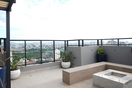 Área comum de apartamento para alugar com 2 quartos, 37m² em Belenzinho, São Paulo