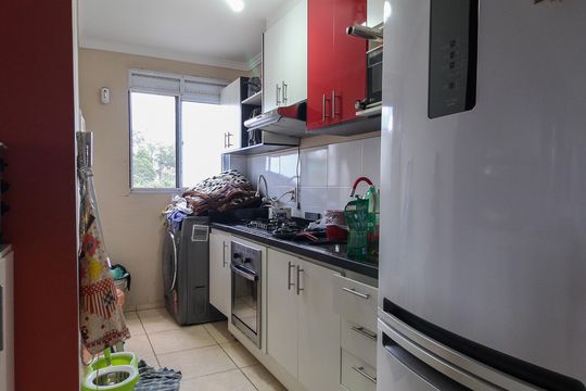 Cozinha de apartamento para alugar com 2 quartos, 42m² em Vila Cosmopolita, São Paulo