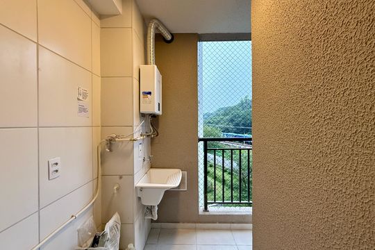 Área de Serviço de apartamento para alugar com 2 quartos, 39m² em Usina Piratininga, São Paulo