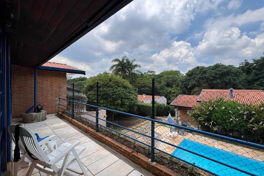 Varanda da casa de hóspedes de casa para alugar com 4 quartos, 400m² em Vale do Itamaracá, Valinhos
