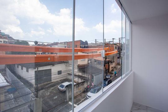 Varanda da Sala de apartamento para alugar com 2 quartos, 40m² em Cidade Ademar, São Paulo