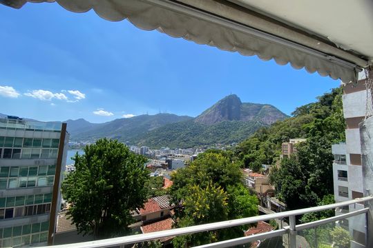 Varanda  de apartamento à venda com 3 quartos, 156m² em Lagoa, Rio de Janeiro