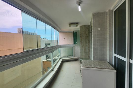 Sala - varanda de apartamento para alugar com 1 quarto, 90m² em Rio Vermelho, Salvador