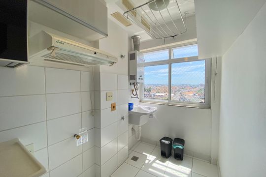 Cozinha e Área de Serviço de apartamento para alugar com 2 quartos, 65m² em Del Castilho, Rio de Janeiro