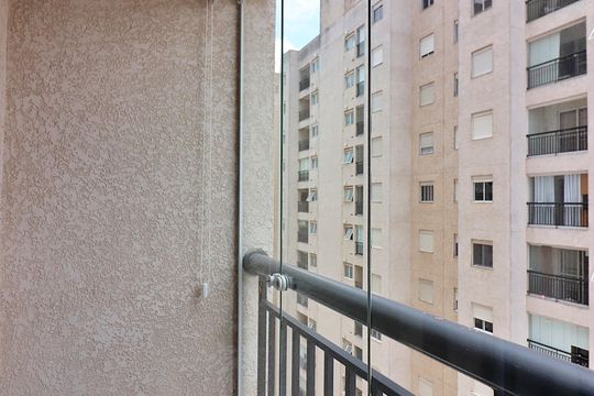 Sala Sacada  de apartamento à venda com 2 quartos, 56m² em Planalto, São Bernardo do Campo