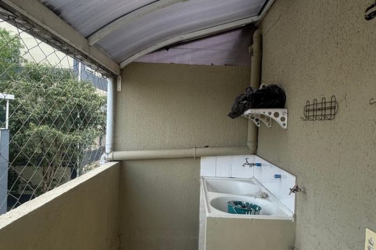Varanda - Area de Serviço de apartamento à venda com 3 quartos, 86m² em Vila Lutécia, Santo André