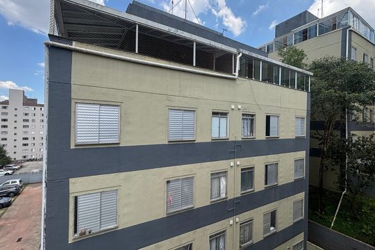 Quarto 1 Vista de apartamento à venda com 3 quartos, 86m² em Vila Lutécia, Santo André