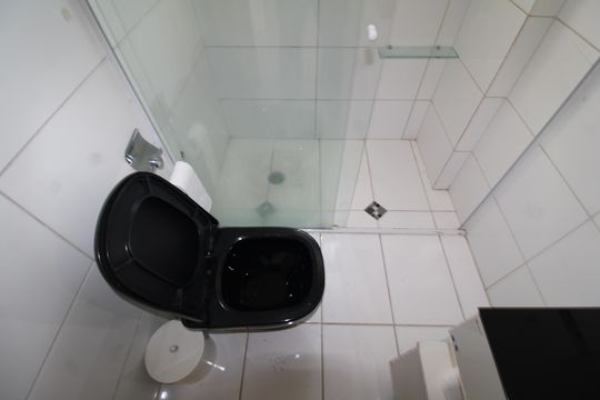 Banheiro de apartamento para alugar com 2 quartos, 59m² em Vila Aurora (zona Norte), São Paulo