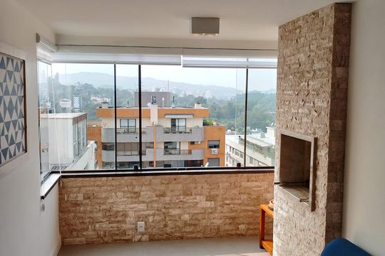 Varanda da Sala de apartamento para alugar com 2 quartos, 65m² em Jardim Botânico, Porto Alegre
