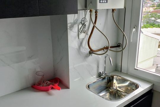 Área de Serviço  de apartamento para alugar com 1 quarto, 56m² em Glória, Porto Alegre