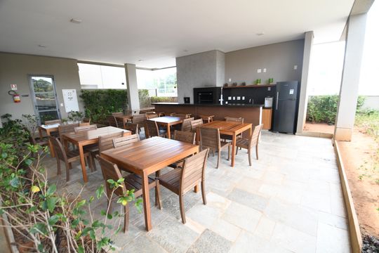 Área comum - Churrasqueira de apartamento à venda com 2 quartos, 67m² em Jardim Brasil, Campinas