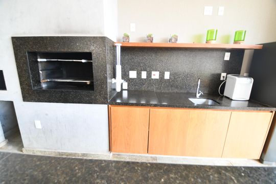 Área comum - Churrasqueira de apartamento à venda com 2 quartos, 67m² em Jardim Brasil, Campinas