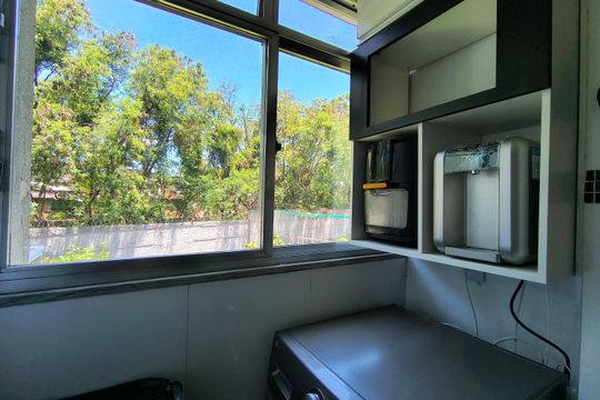 Área de Serviço de apartamento à venda com 2 quartos, 59m² em Taquara, Rio de Janeiro
