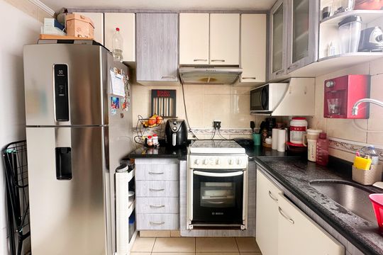 Cozinha de apartamento à venda com 2 quartos, 50m² em Santa Terezinha, São Bernardo do Campo