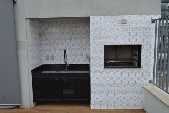 Ártea da Churrasqueira de kitnet/studio para alugar com 1 quarto, 27m² em Ipiranga, São Paulo