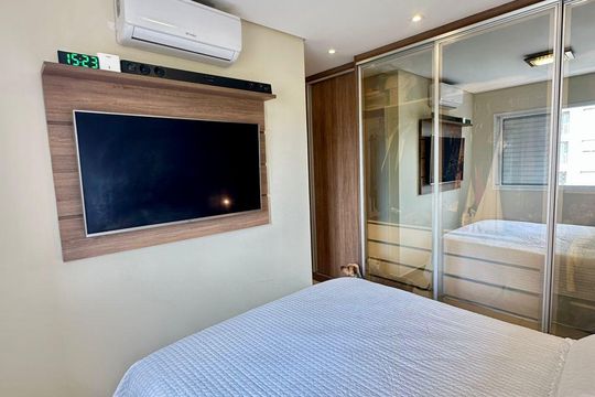 Quarto de apartamento à venda com 2 quartos, 81m² em Melville Empresarial II, Barueri