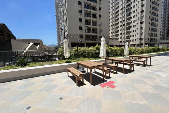 Área comum de apartamento à venda com 2 quartos, 41m² em Cachambi, Rio de Janeiro