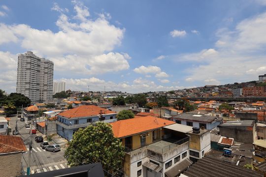 Vista de kitnet/studio à venda com 1 quarto, 48m² em Vila Ernesto, São Paulo