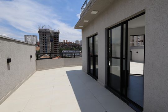 Área comum - Churrasqueira de kitnet/studio à venda com 1 quarto, 48m² em Vila Ernesto, São Paulo