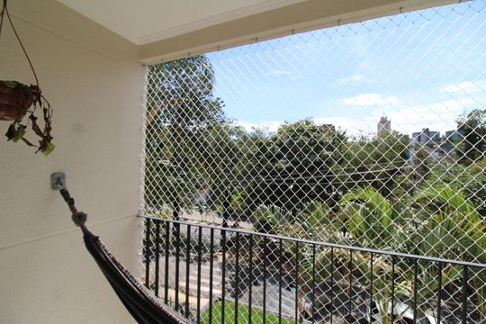 Sala - Varanda de apartamento à venda com 3 quartos, 70m² em Jardim Paraíso, São Paulo