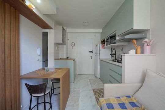 Sala de apartamento à venda com 2 quartos, 32m² em Cambuci, São Paulo