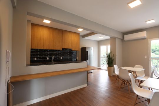 Área comum - Espaço Gourmet de kitnet/studio à venda com 1 quarto, 23m² em Vila Ema, São Paulo