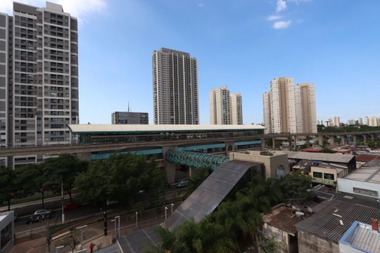 Vista da Varanda de kitnet/studio à venda com 1 quarto, 32m² em Vila Ema, São Paulo