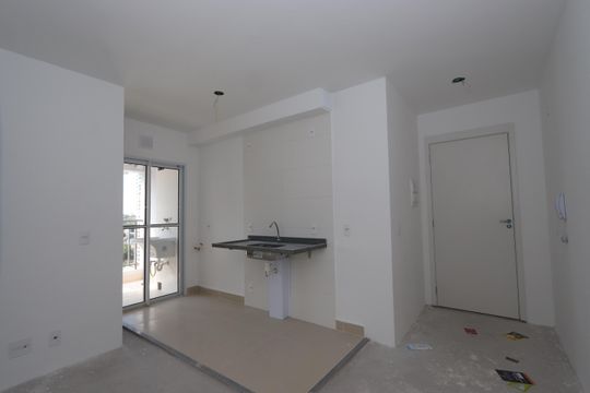 Sala e Cozinha de apartamento à venda com 2 quartos, 35m² em Vila Ema, São Paulo