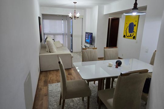 Sala de apartamento à venda com 3 quartos, 80m² em Parque Peruche, São Paulo