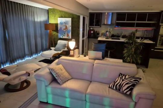 Sala de apartamento à venda com 1 quarto, 84m² em Pinheiros, São Paulo