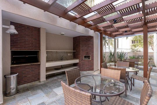 Área comum de apartamento para alugar com 3 quartos, 137m² em Vila Morumbi, São Paulo