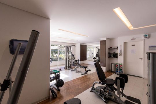 Área comum de apartamento para alugar com 3 quartos, 137m² em Vila Morumbi, São Paulo