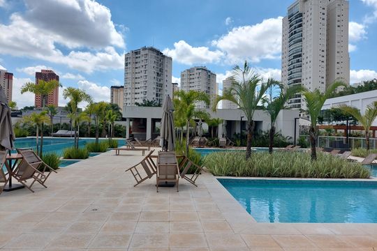 Área comum - Piscina de apartamento à venda com 3 quartos, 122m² em Vila Sofia, São Paulo