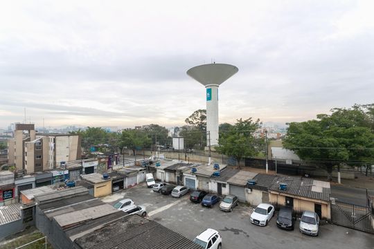 Vista da Sala  de apartamento para alugar com 2 quartos, 47m² em Conjunto Residencial José Bonifácio, São Paulo