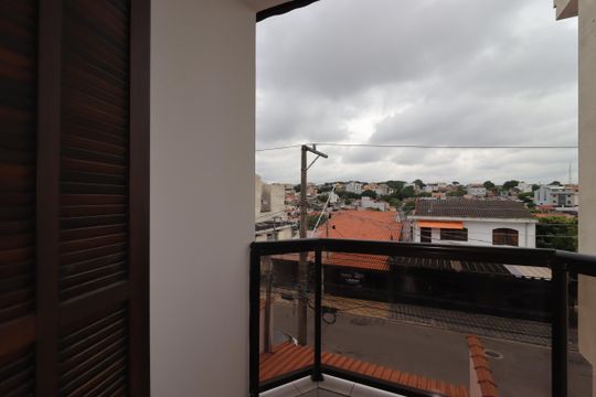 Sacada da Suíte de casa à venda com 3 quartos, 80m² em Jardim Santo Alberto, Santo André