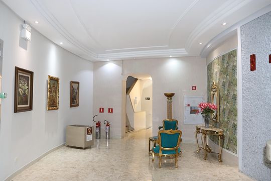 Hall Social de apartamento para alugar com 1 quarto, 47m² em Bela Vista, São Paulo