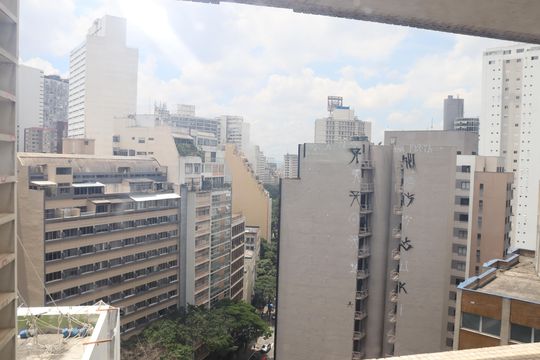 Vista da Sala de apartamento para alugar com 1 quarto, 47m² em Bela Vista, São Paulo