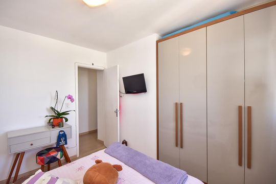 Quarto 2 de apartamento à venda com 2 quartos, 58m² em Jardim Taboao, São Paulo