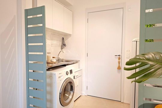 Área de serviço de apartamento à venda com 1 quarto, 27m² em Vila Butantã, São Paulo