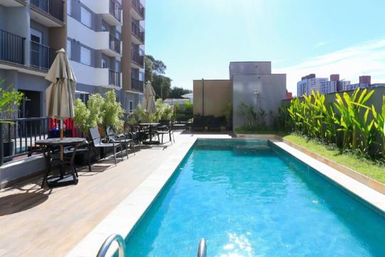 Área comum de apartamento à venda com 1 quarto, 27m² em Vila Butantã, São Paulo