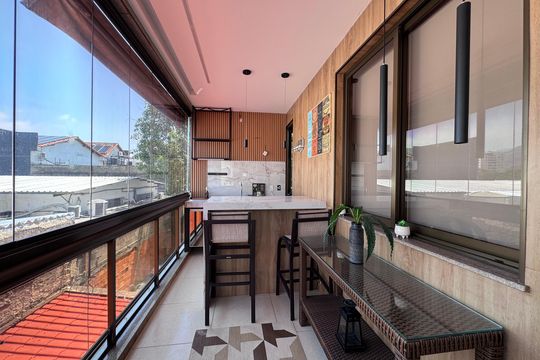Varanda de apartamento à venda com 2 quartos, 88m² em Recreio dos Bandeirantes, Rio de Janeiro