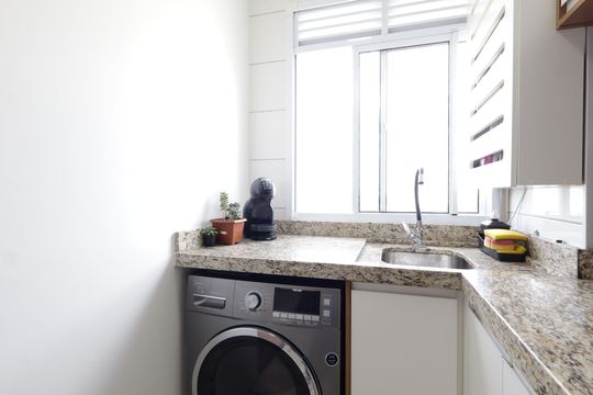 Área de Serviço de apartamento à venda com 2 quartos, 40m² em Parque Reboucas, São Paulo
