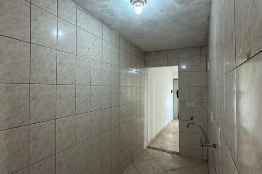 Cozinha e Área de Serviço de apartamento à venda com 2 quartos, 43m² em Cooperativa, São Bernardo do Campo
