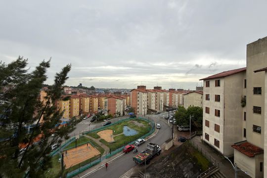 Quarto 1 Vista  de apartamento à venda com 2 quartos, 43m² em Cooperativa, São Bernardo do Campo