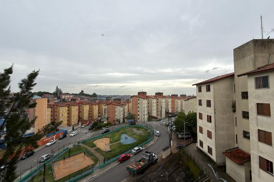 Quarto 2 Vista  de apartamento à venda com 2 quartos, 43m² em Cooperativa, São Bernardo do Campo
